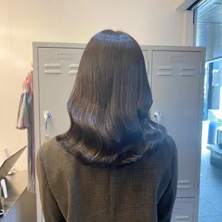 セミロング カラー ヘアアレンジ 🌷愛されヘア🌷 伊藤　万裕のヘアスタイル