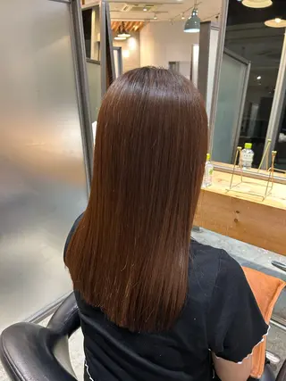 カラー 艶カラー縮毛矯正/ SENA🥣🎀のヘアスタイル