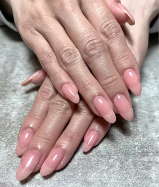 ネイル Kazane長さだし フィルイン持ち込みのネイルデザイン