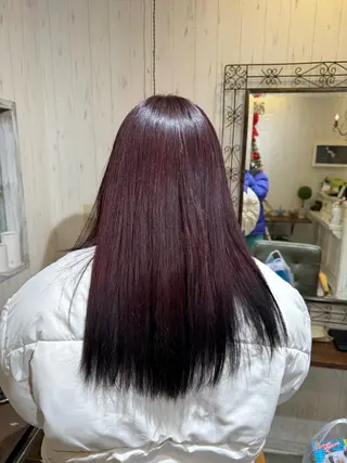 ロング カラー NikeLorange所属・A miのヘアスタイル