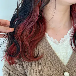 ロング カラー 暖色専門美容師🎀 お客様満足度◎のヘアスタイル