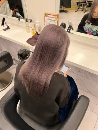 セミロング カラー 韓国レイヤーカット /REIのヘアスタイル