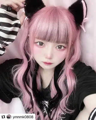 ロング ✨ハイトーン✨透明感 ✨生神　優季のヘアスタイル