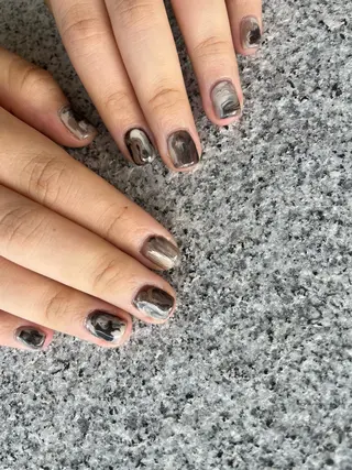 ネイル 🤎Two ERI🤎のネイルデザイン