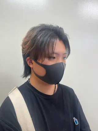 ショート メンズ 韓国風メンズ/毛流れ ヘアなら須田龍世のヘアスタイル