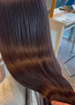 ロング カラー yui🥀/ボブ /ブリーチなしカラーのヘアスタイル