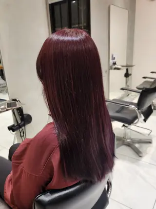 カラー ロング RUA💜‪ ‪モデル様募集中💜のヘアスタイル