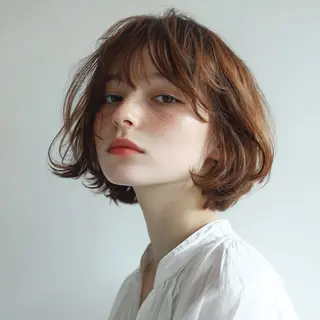 ショート RIENS Xrea nanamiのヘアスタイル