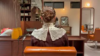 セミロング ヘアアレンジ 💟Opus/ Mizuki🐕💟のヘアスタイル