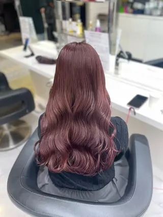 ロング カラー 🎀暖色/ラベンダー /paru🤍のヘアスタイル