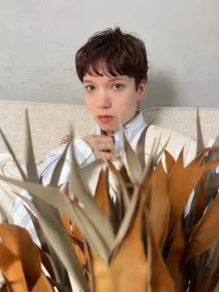 ショート カラー a moment(モーメント)所属・蔵前 デザインカット KOBAYASHIのその他イメージ