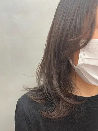 ミディアム ヘアアレンジ ハイトーン 🌷ハルミ🌷のヘアスタイル