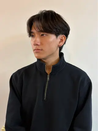 ショート パーマ メンズ Stir Maison 大宮所属・ryuma/ボブ /透明感カラーのヘアスタイル