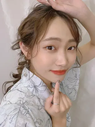 ロング ヘアアレンジ ✂️RIKUKI🎨 【駒込美容師🎀】のヘアスタイル