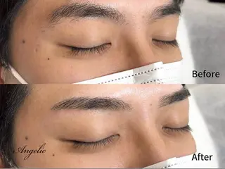 メンズ アイブロウ eyelist mikiのマツエク・マツパデザイン