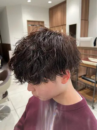 パーマ メンズ ラフィス池袋所属・✨本格的韓国スタイル 特化✨ﾊﾙｶ✨️のヘアスタイル