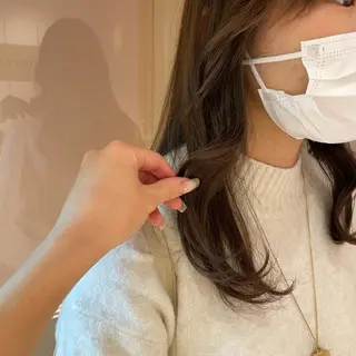 ロング マホ/日吉/髪質改善 /レイヤー/ガーリーのヘアスタイル