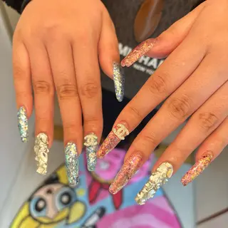 ネイル RE💟N.NAIL ラテン系お姉さんのネイルデザイン