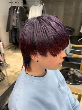 ミディアム メンズ Koya ショート/ボブのヘアスタイル