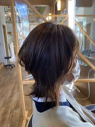 ミディアム カラー 🌻井上 マリー🌻のヘアスタイル