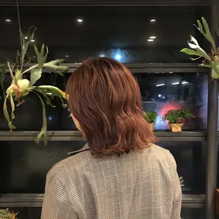 ミディアム 菅原 彩加のヘアスタイル