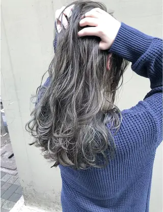 セミロング カラー 髪質改善&韓国風特化 型サロン ミシェリーのヘアスタイル