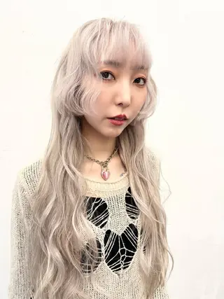 セミロング カラー HARU//原宿🤍 リピート率NO.1のヘアスタイル