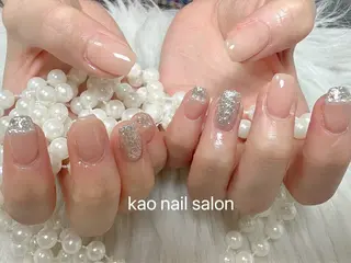 ネイル kao nail マグネット/長さだしのネイルデザイン