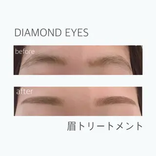 アイブロウ ﾀﾞｲﾔﾓﾝﾄﾞ ｱｲｽﾞ/副店長島田のマツエク・マツパデザイン