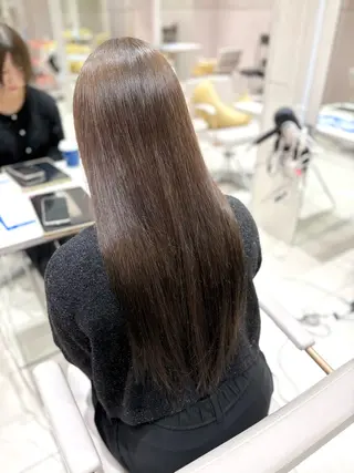 ロング カラー 銀座/オリーブ/ 透明感カラー✨りくのヘアスタイル