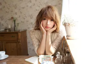 ショート ミディアム セミロング ロング カラー パーマ ヘアアレンジ attrait(アトレ)藤沢所属・高瀬 信幸のヘアスタイル