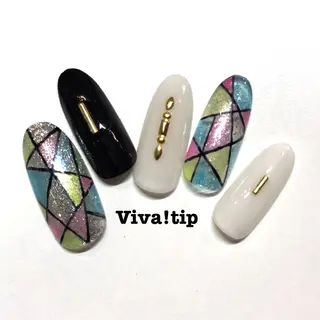 ネイル Viva!tip所属・Viva!tip ビバティップネイルのネイルデザイン