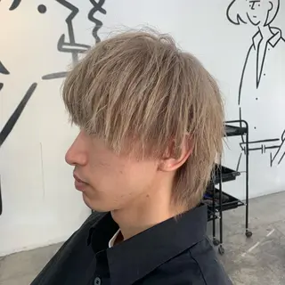 ショート カラー メンズ メンズ特化美容師/ 藤戸 椋のヘアスタイル