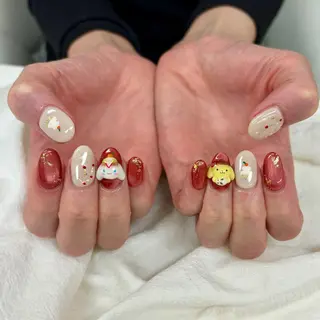 ミディアム nail jaol池袋店所属・ネイルJaol 池袋のネイルデザイン