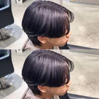 カラー メンズ suri-ru hair【スリールヘアー】所属・FURUSAWA AOIのヘアスタイル