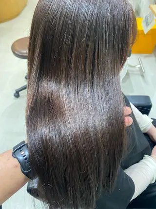 セミロング 銀座⚜️【脱白髪染め 美髪矯正】トグチのヘアスタイル