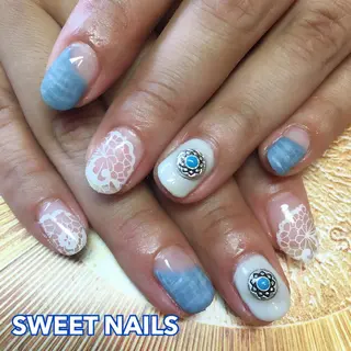 ヘアアレンジ SWEET⭐️ NAILSのネイルデザイン