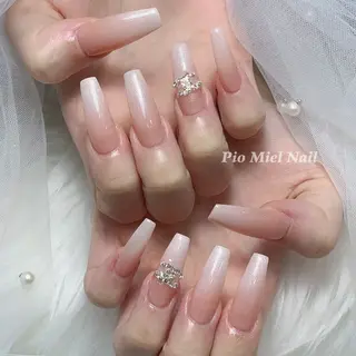 ネイル HANA 長さだしのネイルデザイン