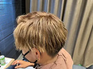 メンズ コトネ🫧 韓国風レイヤーカットのヘアスタイル