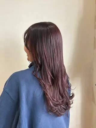 ロング 京都/カラー/松野 翔のヘアスタイル