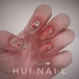 ミディアム めぐみのネイルサロン 惠のネイルデザイン