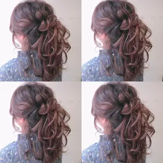 セミロング ヘアアレンジ 🌷MAYU 🌷のヘアスタイル