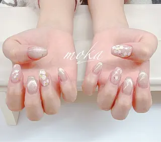 ネイル 胡蝶蘭レディースサロ ンNailMOKAのネイルデザイン