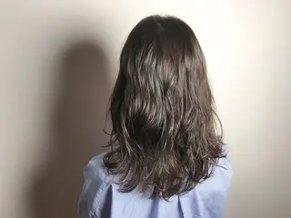 セミロング カラー パーマ ショート/レイヤー なら石井知希のヘアスタイル