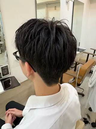 メンズ 栗田 優月のヘアスタイル