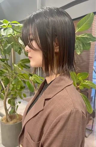 ショート カラー urara/ショート /透明感カラーのヘアスタイル