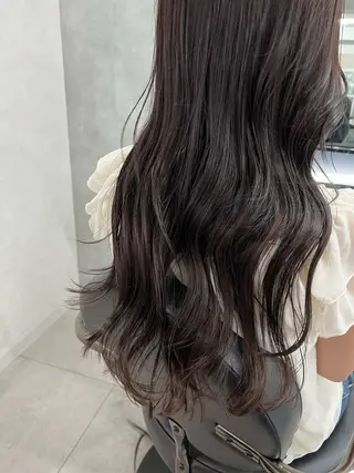 セミロング Loem【ロエム】所属・RINA 【Loem】のヘアスタイル