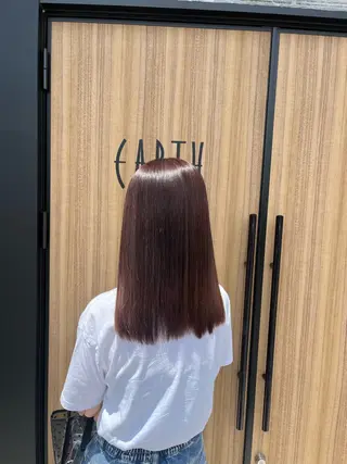 カラー 福島 果音のヘアスタイル