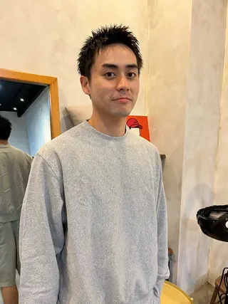 メンズ そね こまちのヘアスタイル