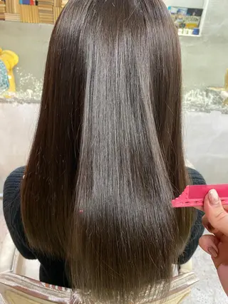 ミディアム カラー お任せヘア☘️☘️ 及川渚のヘアスタイル